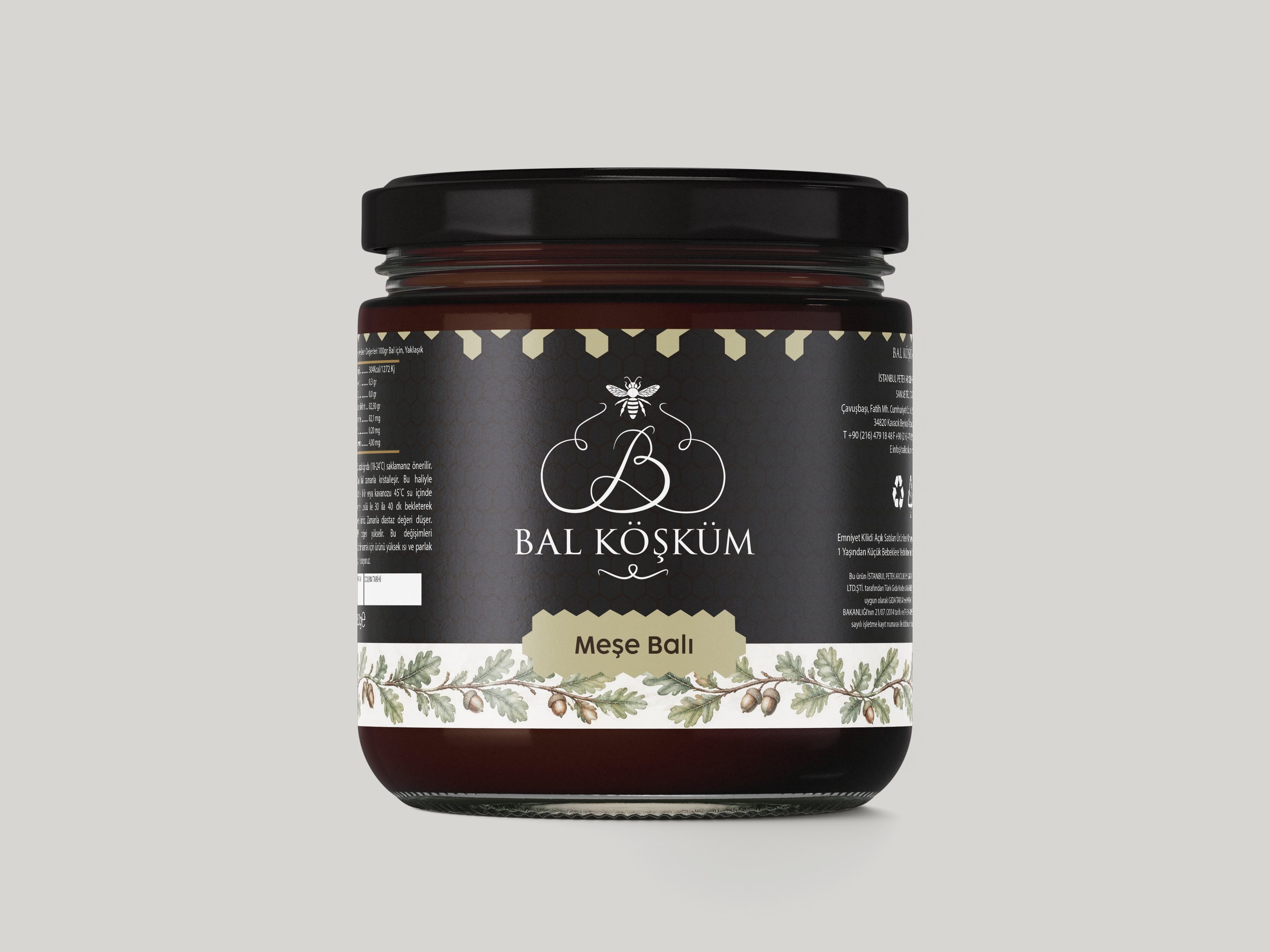 Bal Köşküm, Meşe honey jar