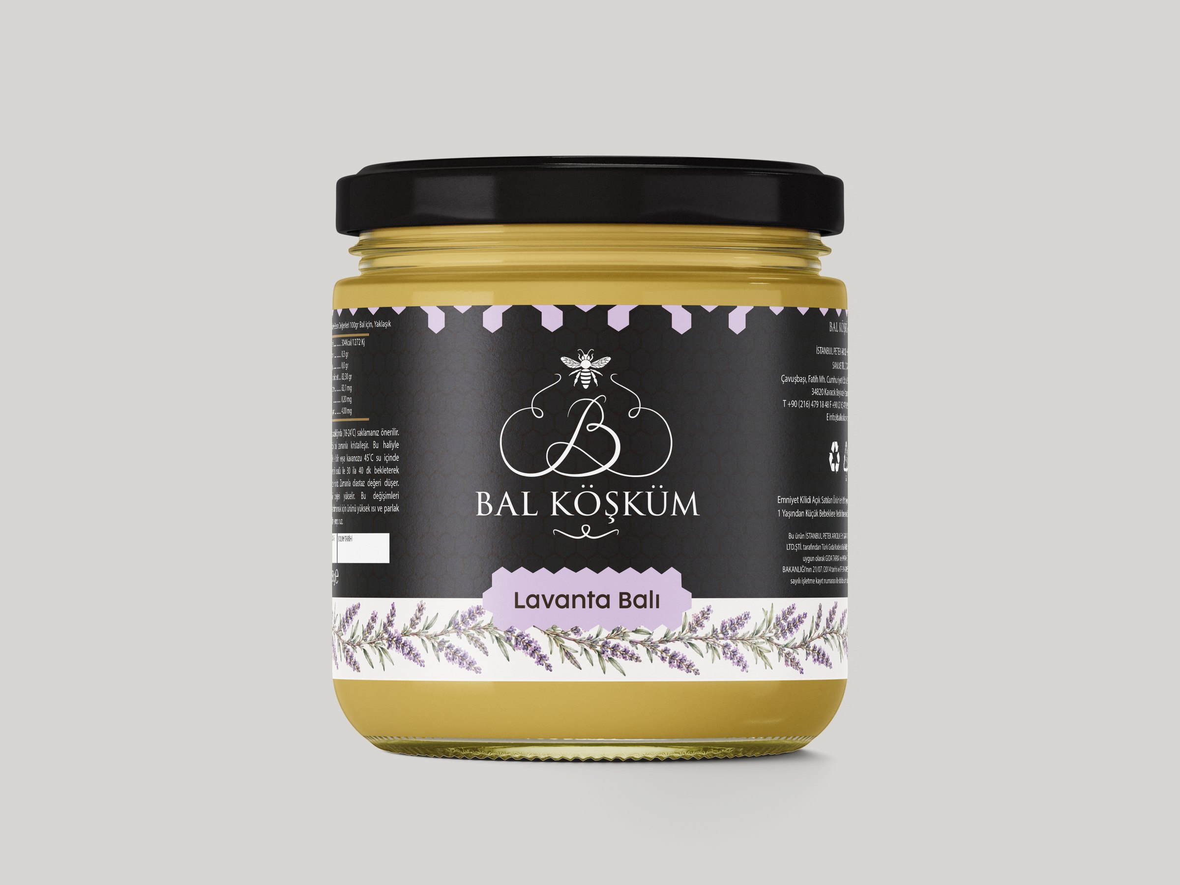 Bal Köşküm, Lavanta honey jar