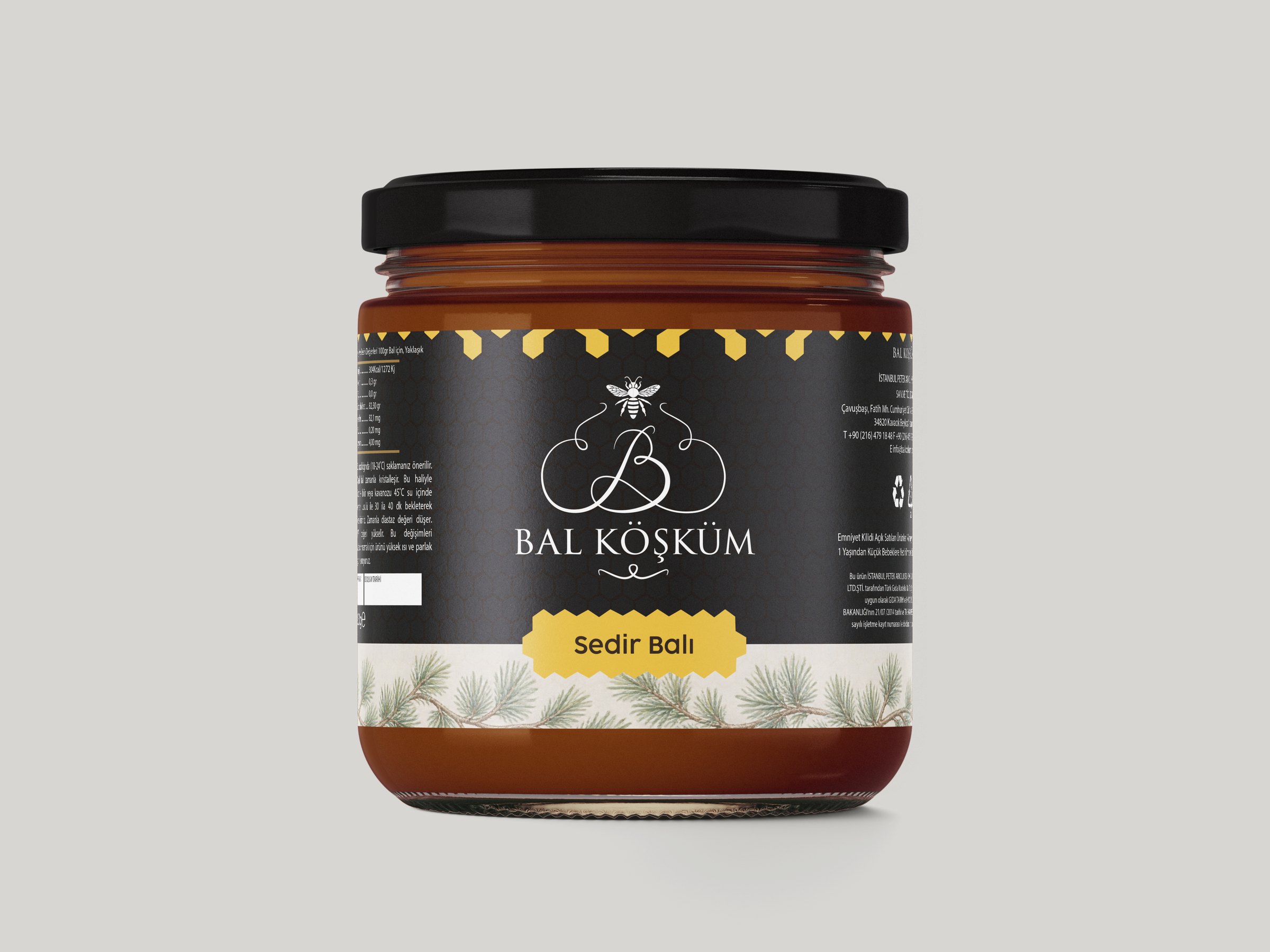 Bal Köşküm, Sedir honey jar