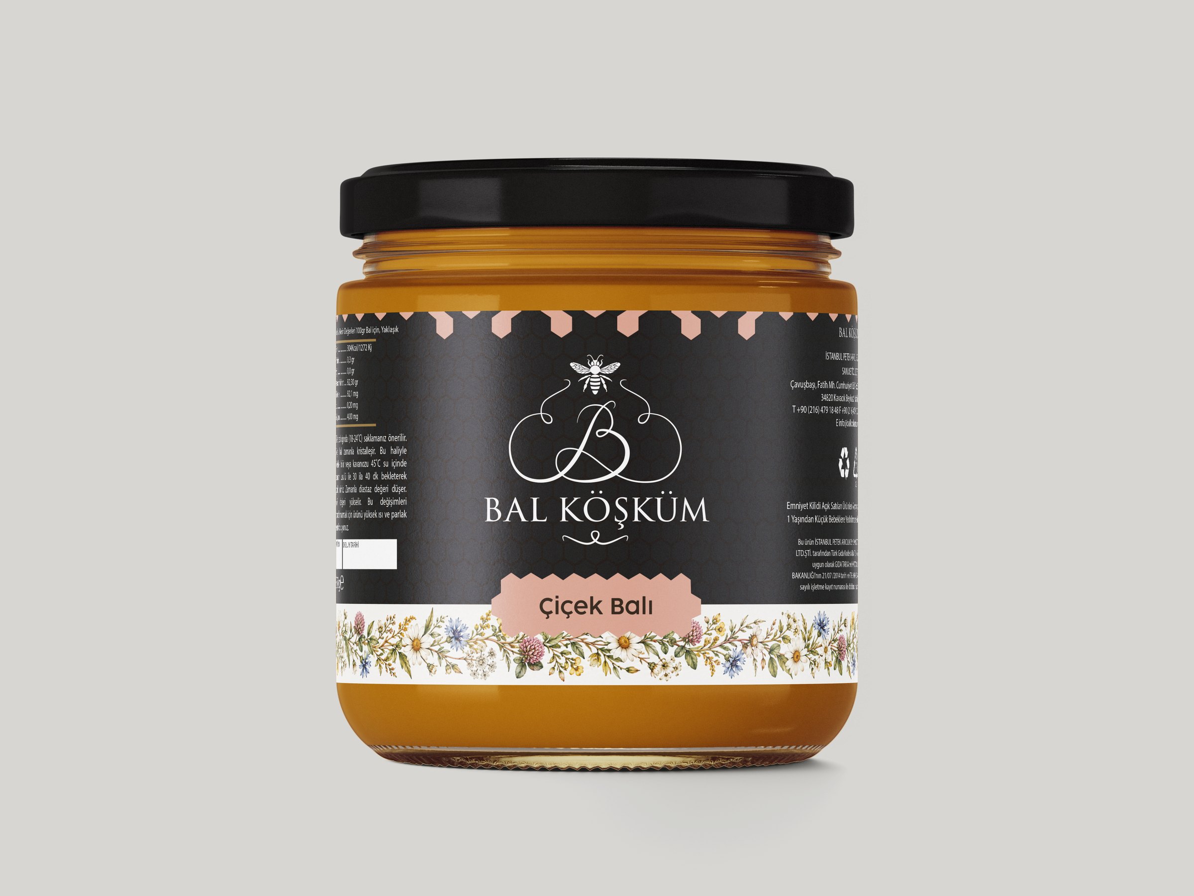 Bal Köşküm, Çiçek honey jar